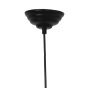 Abby hanglamp Ø31x40 cm mat zwart van het woonmerk Light&Living