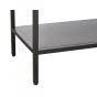 Ragnar hoog staand dressoir - 130 cm - zwart