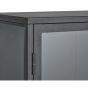 Ragnar hoog staand dressoir - 130 cm - zwart