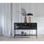 Ragnar hoog staand dressoir - 130 cm - zwart