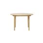 Leif ronde eiken eettafel - Ø120 cm - naturel
