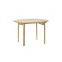 Leif ronde eiken eettafel - Ø120 cm - naturel