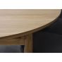 Leif ronde eiken eettafel - Ø120 cm - naturel
