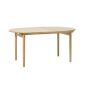 Leif ronde eiken eettafel - Ø120 cm - naturel