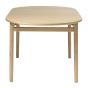 Leif eiken eettafel - 100 x 190 cm - naturel