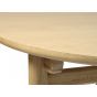 Leif eiken eettafel - 100 x 190 cm - naturel