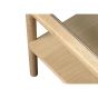 Alrik glazen salontafel - 60 x 120 cm - naturel