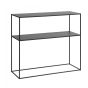 Dora sidetable 90 cm - zwart