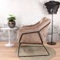 Antonio fauteuil velvet champagne van het woonmerk DS4U