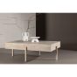 Secondo salontafel - 82 x 126 cm - travertin look