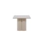 Rova rechthoekige salontafel - 60 x 120 cm - beige