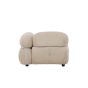 Giuliana zitgedeelte met zijkant links - beige