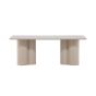 Rova rechthoekige salontafel - 60 x 120 cm - beige