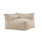 Noura lounge bank hoek - beige