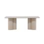 Rova rechthoekige salontafel - 60 x 120 cm - beige