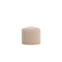 Troy poef - teddy - beige