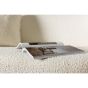 Daniele organische 3-zits bank - 224 cm - boucle - wit