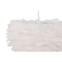 Rumi ronde hanglamp - ø 45 cm - witte veren