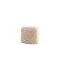 Troy poef - teddy - beige