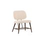 Miso fauteuil - teddy - wit