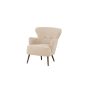 Mino fauteuil - boucle - beige