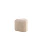 Troy poef - teddy - beige