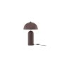Lexa ronde  tafellamp - spraytone - bruin