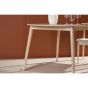Ugo ronde eettafel - ø120 cm - rubberhout - whitewash