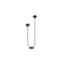 Dario vloerlamp - 2-lamps - zwart