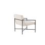 Nara fauteuil - velvet - champagne