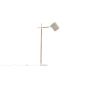 Nico vloerlamp - hout - wit