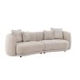 Rina 3-zitsbank - beige