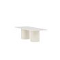 Mariella salontafel - 50 x 120 cm - beige
