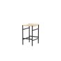 Polsty barkruk 63 cm - rattan - naturel