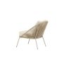 Liam loungestoel - beige