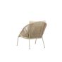 Liam loungestoel - beige