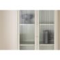 Mila vitrinekast - 80 x 180 cm - beige