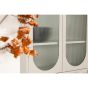 Mila vitrinekast - 80 x 180 cm - beige