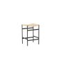 Polsty barkruk 63 cm - rattan - naturel