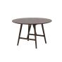 Isabella ronde eettafel - ø100 cm - donkerbruin