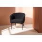 Bianca fauteuil - teddy - zwart