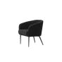 Bianca fauteuil - teddy - zwart
