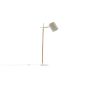Nico vloerlamp - hout - wit