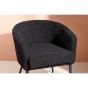 Bianca fauteuil - teddy - zwart