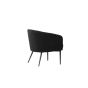 Bianca fauteuil - teddy - zwart