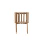 Farouk ronde bijzettafel - ø45 cm - naturel