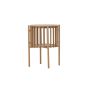 Farouk ronde bijzettafel - ø45 cm - naturel