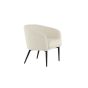 Liro fauteuil - teddy - wit