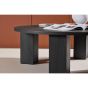 Elettra ronde salontafel - ø120 cm - zwart