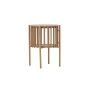 Farouk ronde bijzettafel - ø45 cm - naturel
